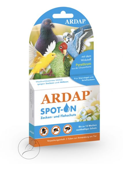ARDAP® Spot-On für Vögel und Tauben